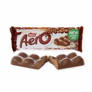Pour Nestle Aero MilkChocolate 42g/1.5oz Barres de chocolat aromatisées de qualité Forme solide avec Biscuit-Expédition négociable - Product Image 3