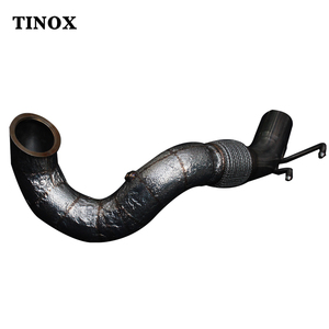 High-performance Valvetronic Cat-back Exhaust Pipes Gold Edition <strong>Titanium</strong> for Volkswagen Golf 7R VII 2012-2019 VW
