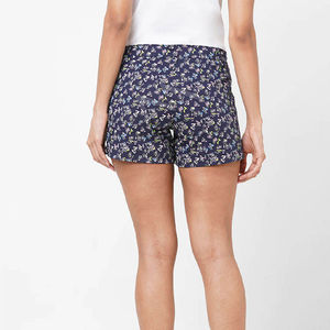 Vente en gros de shorts décontractés 100% coton éponge pour femmes taille moyenne cordon de serrage vêtements de sport d'entraînement respirants à séchage rapide Logo personnalisable - Product Image 2
