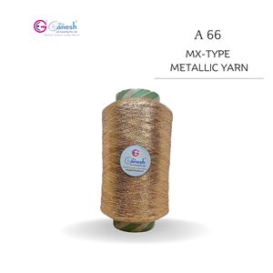 Fil métallique A66 MX-Type Lurex Fil à broder Utilise pour tisser et tricoter du fil de nylon - Product Image 1