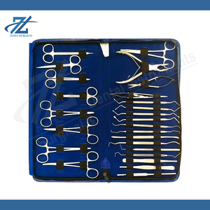 Kit d'instruments chirurgicaux vétérinaires manuels de haute qualité pour les grandes opérations animales Pansement chirurgical réutilisable en acier inoxydable - Product Image 4