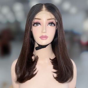 Bonne Qualité Cheveux Humains Vietnamiens Ondulés Couleur Perruques Vrais Cheveux Humains Pour Les Femmes Noires - Product Image 1