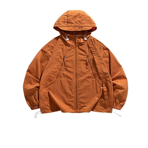 Veste coupe-vent unie personnalisée-Meilleure fermeture Vestes coupe-vent imperméables unisexes pour adultes - Product Image 1