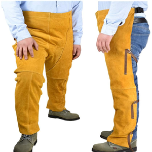 Qualité deux couches Polyester/coton taille élastique pantalon de travail décontracté tissu velours côtelé léger isolation thermique résistant à l'usure - Product Image 2