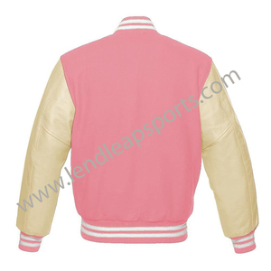 Alta calidad personalizado invierno Vintage Escuela Universidad hombres OEM Varisty chaquetas lana Letterman Crop Varsity chaqueta para hombres - Product Image 6
