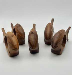 Anillos de servilleta de ratán Decoración de mesa de mimbre Anillos de servilleta elegantes para una experiencia gastronómica elegante - Product Image 4