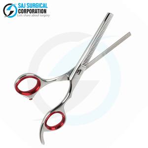 Tijeras de adelgazamiento de peluquero profesional Diseño clásico Acero inoxidable 28 dientes para un uso uniforme en el Salón de adelgazamiento del cabello - Product Image 2