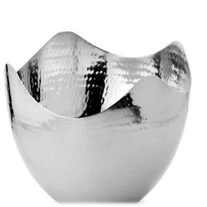 Bol ovale fantaisie avec design martelé plaqué cuivre, nouveau design élégant, décoration de luxe, prix de gros disponible - Product Image 6