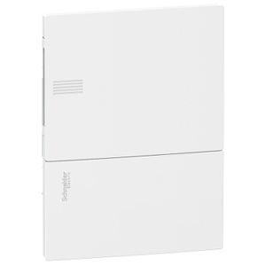 Per SCHNEIDER ELECTRIC Mini Pragma Contenitore Elettronico da Incasso MIP22106 1 X 6 Moduli con Porta Liscia - Product Image 1