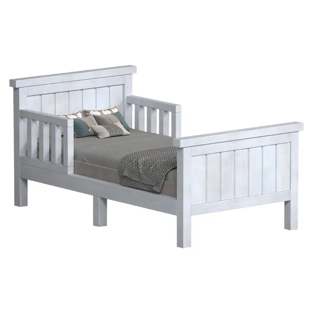 Modern Wood Children Bedroom Kid Furniture Small Single Bed for Kids | Best Selling Wooden Kid Beds Furniture