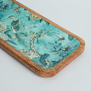 Aura Luxury <b>Large</b> Wooden <b>Serving</b> <b>Tray</b> Elegant Handcrafted Artisan Food <b>Tray</b> for Home Dinner Parties Special Events - Product Image 6