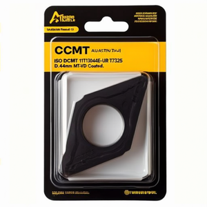 Herramienta de Torneado de Alta Calidad ISO DCMT 11T304E-UR T7325 D.4.4mm MT-CVD con Recubrimiento - Product Image 2