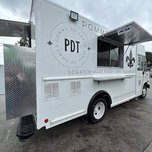 Camion de restauration rapide mobile à 3 roues en acier inoxydable d'occasion de haute qualité, garantie de 2 ans, résistant à la rouille, cuisine commerciale - Product Image 2