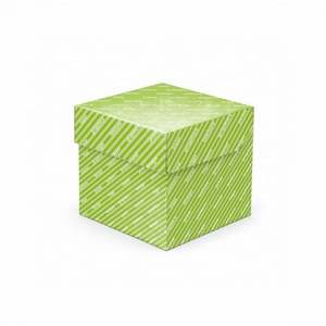 Caja Mod. HOLLY para panettone 19x19x19 cm - Personalizado con base completa - Opaco - Product Image 1