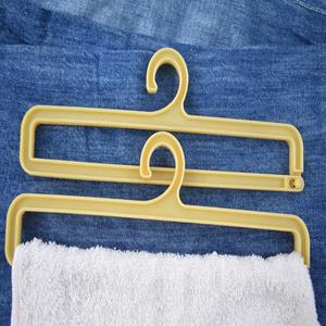 Colgador ecológico NH127, nuevo modelo, forma de resina de arroz roto, 230mm x 25mm, accesorio para colgar ropa hecho en Vietnam - Product Image 3