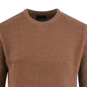 Fabricant de tricots fabriqué au Pakistan 100% pull tricoté en coton pull décontracté à col rond pour hommes - Product Image 2