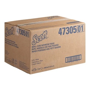 Papier toilette Scott Professional Small Core, 4" x 4" 2 plis, 1100 feuilles, 36 rouleaux/boîte (47305) - Product Image 1