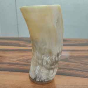 Personalizado único cuerno forma Premium Bar cristalería vidrio vikingo jarra cuerno cerveza alta calidad Natural búfalo cuerno chupito taza - Product Image 6