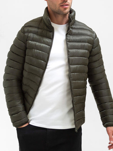 Ventes chaudes Vestes matelassées pour hommes Hiver 2025 Veste matelassée légère pour l'extérieur - Product Image 5