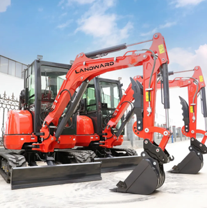 Livraison gratuite Mini pelleteuse CE EPA de 3.5 tonnes d'occasion Micro pelleteuse hydraulique pour moteur Kubota Moteur hydraulique Eaton - Product Image 3