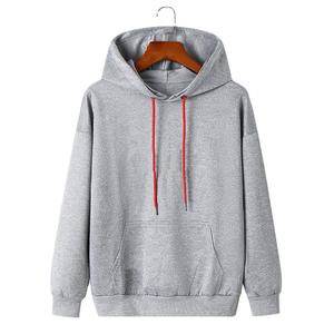 Sudadera con Capucha para Hombre, 100% Algodón, Lisa, Teñida, Cómoda, Servicio OEM, Alta Calidad, Esencial para el Invierno, Personalizable - Product Image 1