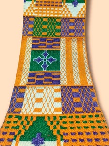 Tela Jacquard de Algodón Auténtica, Estilo Artesanal, Tejido Duradero, Motivos Étnicos Tradicionales para Prendas de Moda - Product Image 5