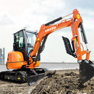 Livraison gratuite Mini pelle 3.5 tonnes CE EURO 5 EPA Kubota Engine Bagger Petite pelle sur chenilles 1 tonne 2 pelleteuses domestiques - Product Image 6