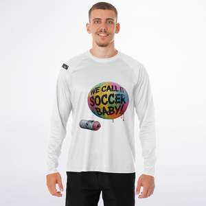 Global Pulse of Soccer Colorful Spray Can Confession - Vêtements de protection solaire haut de gamme - Product Image 1