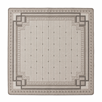 Tapis de Mahjong Géométrique Gris Chaud pour Quatre Joueurs, Housse de Table de Jeu Imprimée, Taille Personnalisée pour Clubs à Domicile, Vente en Gros