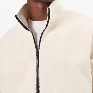 Custom Logo Sweatshirts Goedkope Effen Heren Dikke Pullover Blanco Streetwear Witte Fleece Hoodie Hiphop Vintage Gewassen Sweatshirt