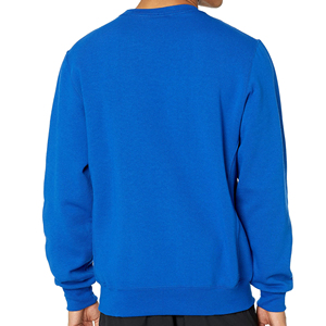 Sweatshirts à col rond à manches longues en polyester respirant avec impression par sublimation personnalisée au prix de gros nouveau design pour hommes - Product Image 5