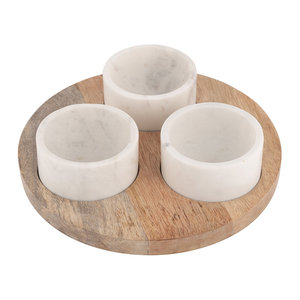 High Quality Round <b>Marble</b> Stone Condiment Spice <b>Jar</b> for <b>Marble</b> Salt and Pepper Herb & Spices Tools at Cheap Price - Product Image 4
