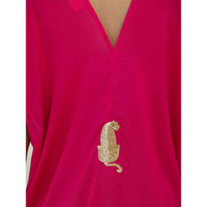 Vestido Kaftan Rumba con Cintura Natural - Product Image 5