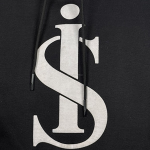 Sudadera con capucha de lana de talla estadounidense ajustada personalizada para hombre, sudadera básica sólida con estampado de pantalla forrado de manga raglán de algodón y poliéster - Product Image 6