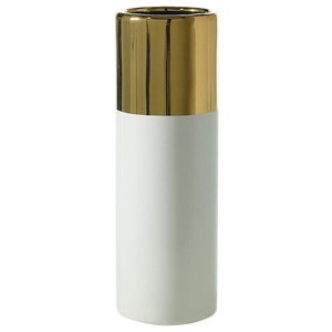 Vase de sol QAMAR en fer forgé, finition argent et or, design martelé moderne et luxueux, pour décoration de Noël, d'événements et de mariages - Product Image 6
