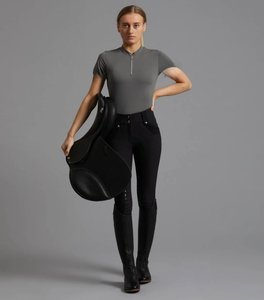 เสื้อขี่ม้าผู้หญิงปี 2026 สวมใส่สบาย ผลิตจากผ้าสปอร์ตยืดหยุ่น ระบายอากาศได้ดี ซึมซับเหงื่อ ดีไซน์ทันสมัย น้ำหนักเบา - Product Image 5