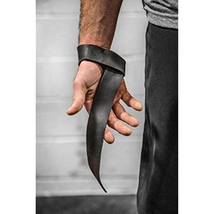 Correas de Levantamiento de Pesas Resistentes OEM para Gimnasio, Correas de Peso Muerto con Logotipo Personalizado, Duraderas, de Poliéster, Algodón y Cuero, Cierre Ajustado, 3.8 cm - Product Image 1