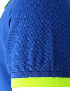 100% algodón Piqué hombres Polo camiseta transpirable antiarrugas manga corta logotipos personalizados colores elegante puff impresión Golf Casual - Product Image 5