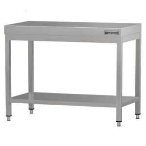 Work <b>Table</b> ECO <b>Stainless</b> <b>steel</b> - 800x700mm - with undershelf without upstand - Product Image 3