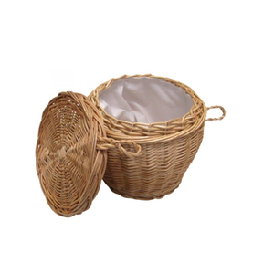 ตะกร้าขี้เถ้าหวายธรรมชาติย่อยสลายได้ทางชีวภาพโกศสำหรับสัตว์เลี้ยงมนุษย์จากโรงงานเวียดนาม - Product Image 4