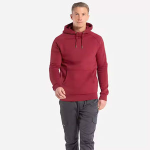 Sweat-shirt décontracté pour homme, 100% coton, tricoté, respirant, manches régulières, ample, oversize, pull d'hiver, streetwear - Product Image 1