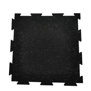 Plancher en caoutchouc élastique de haute qualité réduire les blessures tapis de gymnastique à emboîtement Powerlifting musculation malaisie fabricant - Product Image 1