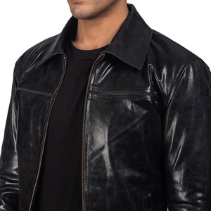 Chaquetas de cuero de moda para mujer de alta calidad, chaquetas de cuero de vaca de tamaño personalizado, venta al por mayor, abrigo de piel de oveja auténtica para mujer - Product Image 5