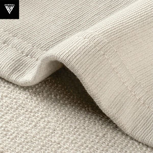 Personalizado 100% algodón corto de alta calidad Streetwear entrenamiento pantalones cortos de lana logotipo personalizado hombres Casual tejido francés Terry pantalones cortos de lana - Product Image 5