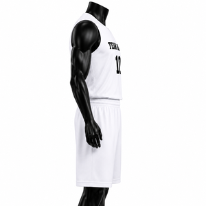 Uniforme de Baloncesto Personalizado, Conjunto de Jersey Deportivo Transpirable para Hombres y Jugadores Jóvenes - Product Image 4