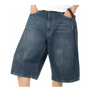 Wholesale <b>Men</b> Denim Shorts Custom Design Stretch Cotton <b>Jean</b> Shorts Slim Fit Summer Outdoor Streetwear OEM Casual Supplier - Product Image 1