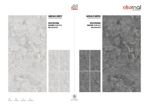 Carreaux en porcelaine polis 600x1200mm, finition élégante à veinures de quartz, projets commerciaux intérieurs haut de gamme - Product Image 3