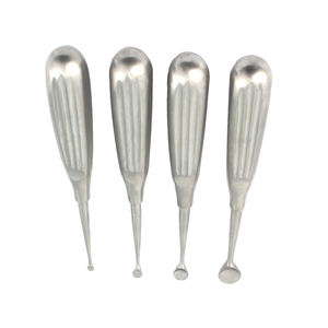Juego de curetas de hueso de acero inoxidable 4 piezas cirujanos diseñados específicamente para usos biológicos cureta médica - Product Image 3