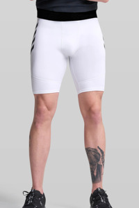 Pantalones Cortos Interiores de Compresión de Lana para Hombre de Alto Rendimiento, Cintura Elástica, Absorben la Humedad, Impermeables, Transpirables, Ropa Deportiva al por Mayor - Product Image 4