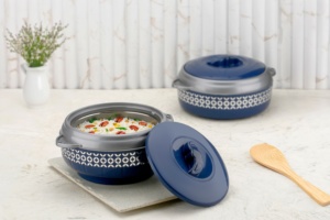 Casserole isotherme classique, réchauffe-plats, pot thermique, acier inoxydable, couvercle en plastique, durable, multi-usages, cuisine, salle à manger - Product Image 4